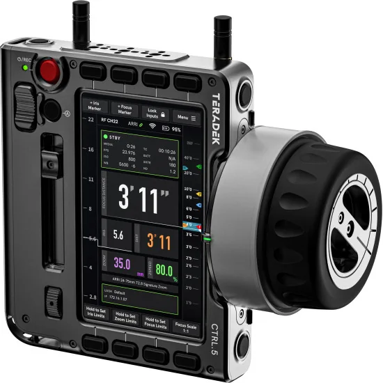 Teradek RT FIZ Kit (CTRL.5, MDR.S, MOTR.S MAX) Contrôle d'objectif sans fil