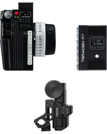 Teradek RT FIZ Kit (CTRL.3, MDR.X, MOTR.S) Contrôle d'objectif sans fil