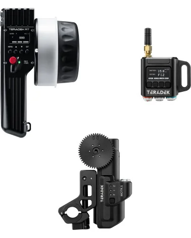 Teradek RT Single Channel Kit (CTRL.1, MDR.S, MOTR.S) Contrôle d'objectif sans fil