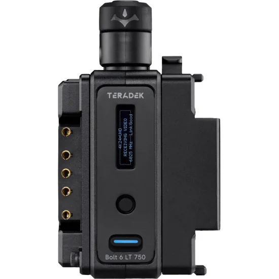 Teradek Bolt 6 LT 750 Int Ant RX V-Mount Récepteur vidéo sans fil