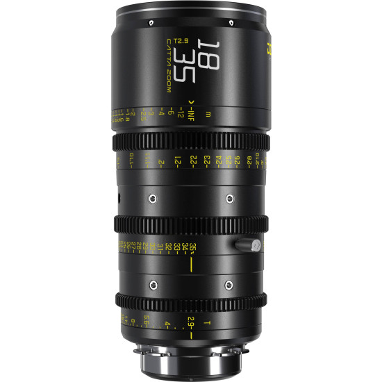 DZOFilm Catta Ace Zoom 18-35mm T2.9 Black PL & EF Mount (FF) | Full Frame Parfocal Cine Lens