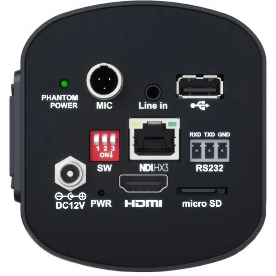 Telycam Vision+ 4KZ BK Box Camera
