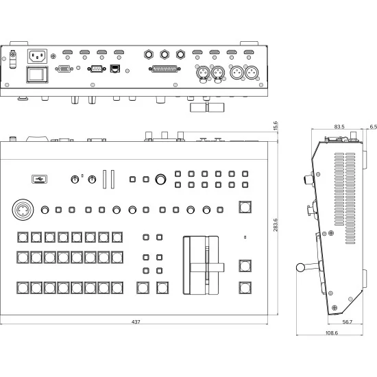 Roland V-600UHD Video Mixer