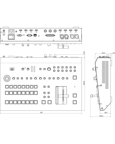 Roland V-600UHD Video Mixer