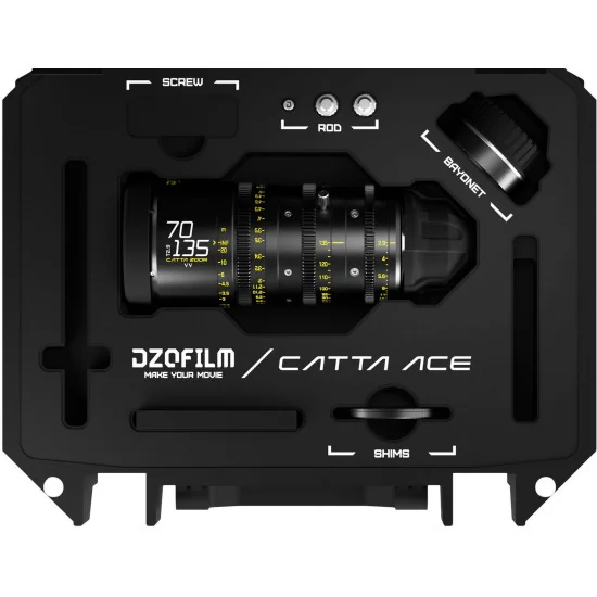 DZOFilm Catta Ace Zoom 70-135mm T2.9 Black PL & EF Mount (VV/FF)