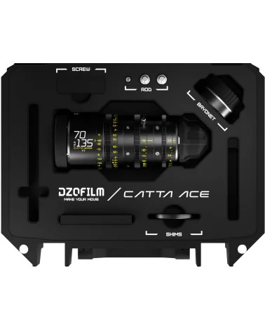 DZOFilm Catta Ace Zoom 70-135mm T2.9 Black PL & EF Mount (VV/FF)
