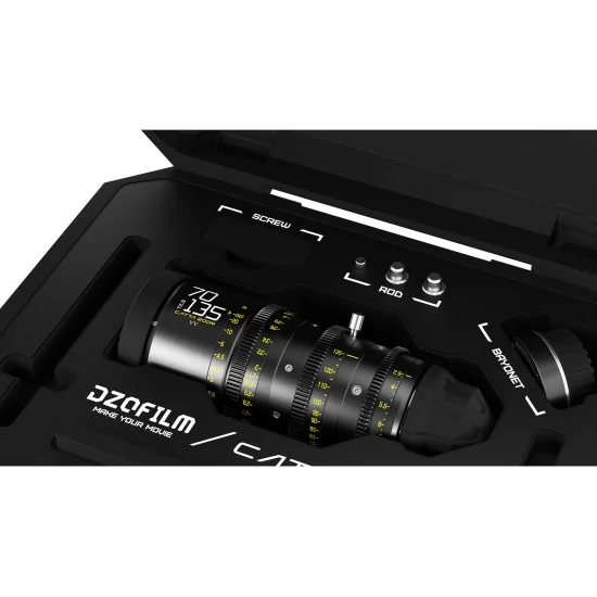DZOFilm Catta Ace Zoom 70-135mm T2.9 Black PL & EF Mount (VV/FF)