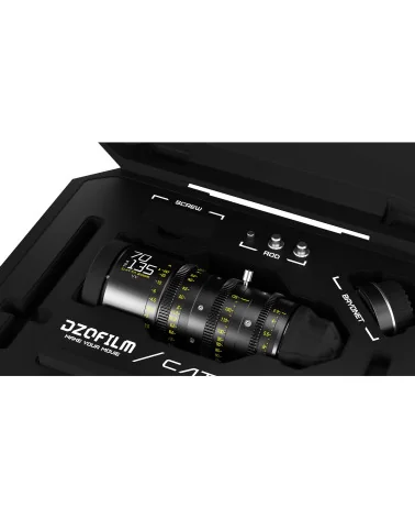 DZOFilm Catta Ace Zoom 70-135mm T2.9 Black PL & EF Mount (VV/FF)