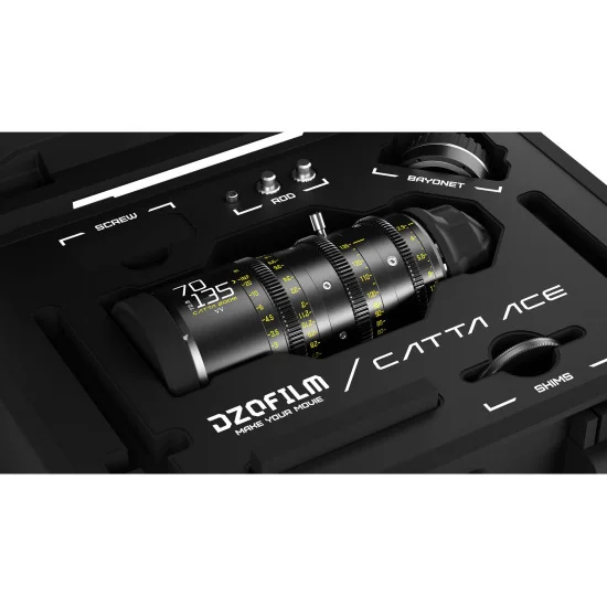 DZOFilm Catta Ace Zoom 70-135mm T2.9 Black PL & EF Mount (VV/FF)