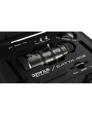 DZOFilm Catta Ace Zoom 70-135mm T2.9 Black PL & EF Mount (VV/FF)