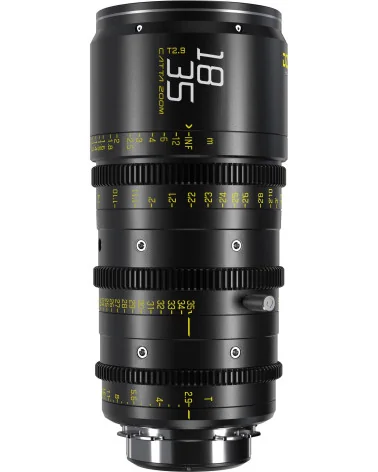 DZOFilm Catta Ace Zoom 2-Lens Kit (18-35/35-80 T2.9) Black PL & EF Mount (VV/FF)