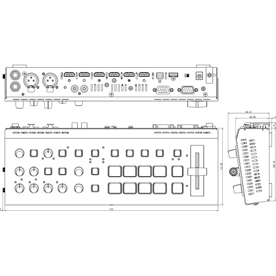 Roland V-1HD Plus Mélangeur vidéo
