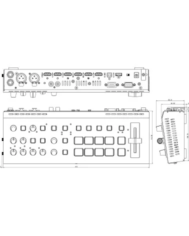 Roland V-1HD Plus Mélangeur vidéo