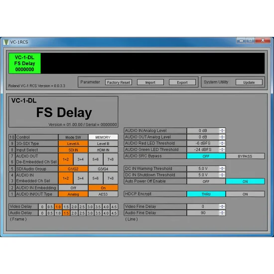 Roland VC-1-DL Video Converter