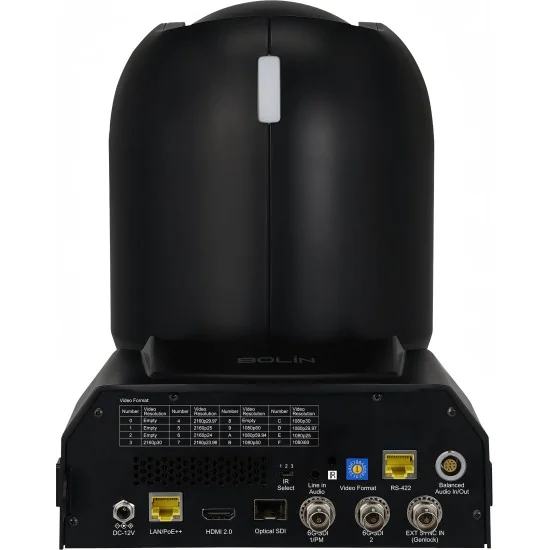 Bolin R9-418F Black Caméra PTZ