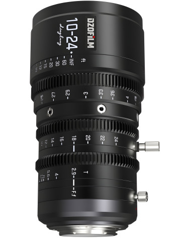 DZOFilm Linglung 10-24mm T2.9 MFT metric | Objectif Cinéma Zoom Micro 4/3 parfocal