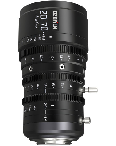 DZOFilm Linglung 20-70mm T2.9 MFT metric | Micro 4/3 Parfocal Cine Zoom Lens