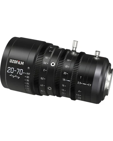 DZOFilm Linglung 20-70mm T2.9 MFT metric | Objectif Cinéma Zoom Micro 4/3 parfocal