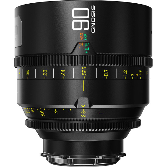 DZOFilm Gnosis Macro 90mm T2.8 LPL/PL & EF Mount (VV/FF) | Full Frame Cine Lens