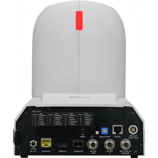 Bolin R9-418NW White NDI Caméra PTZ
