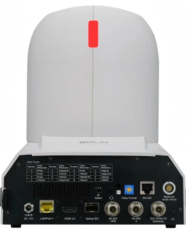 Bolin R9-418NW White NDI Caméra PTZ