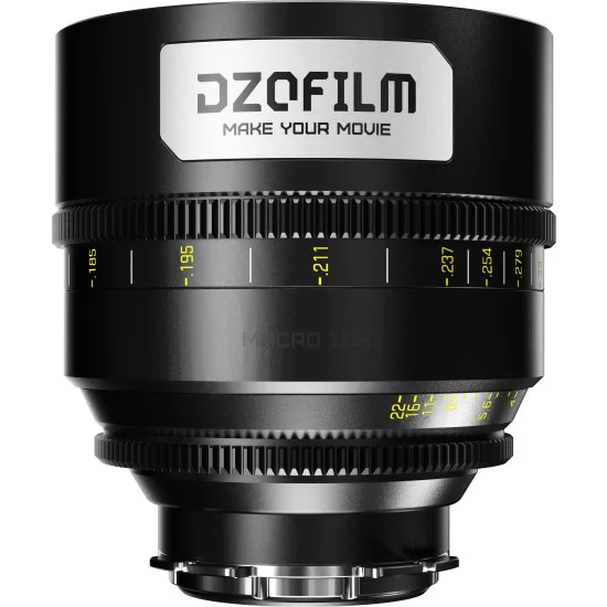 DZOFilm Gnosis Macro 3-Lens Kit (Macro 24/32/65 T2.8) LPL/PL & EF Mount (VV/FF) | Full Frame Cine Lenses