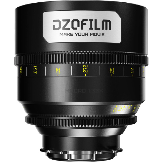 DZOFilm Gnosis Macro 3-Lens Kit (Macro 24/32/65 T2.8) LPL/PL & EF Mount (VV/FF) | Full Frame Cine Lenses