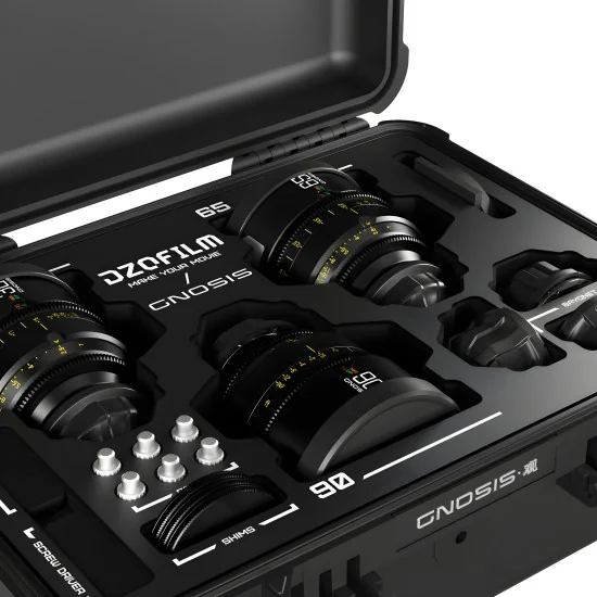 DZOFilm Gnosis Macro 3-Lens Kit (Macro 32/65/90 T2.8) LPL/PL & EF Mount (VV/FF)