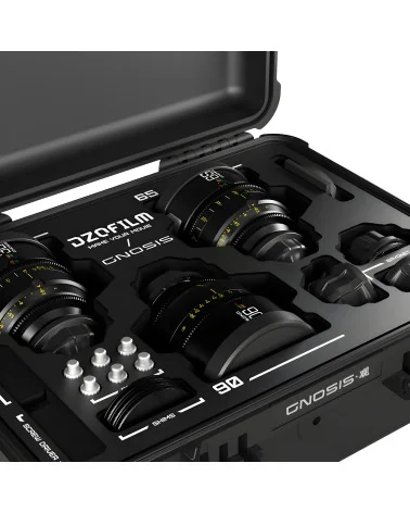 DZOFilm Gnosis Macro 3-Lens Kit (Macro 32/65/90 T2.8) LPL/PL & EF Mount (VV/FF)