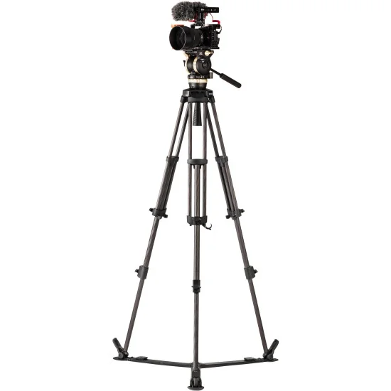 Libec NX-100C | Carbon Video Tripod with Fluid Head