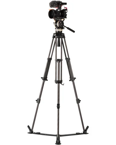 Libec NX-100C | Carbon Video Tripod with Fluid Head