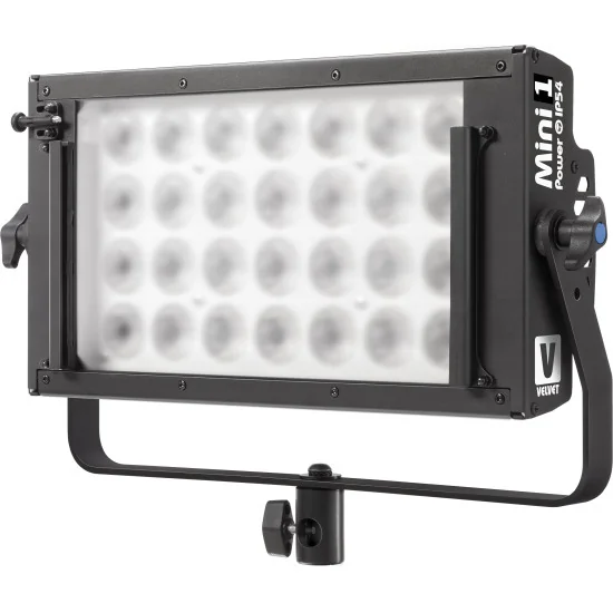 VELVET Mini Power 1 DMX IP54 V-Mount Panneau LED Bi-Color