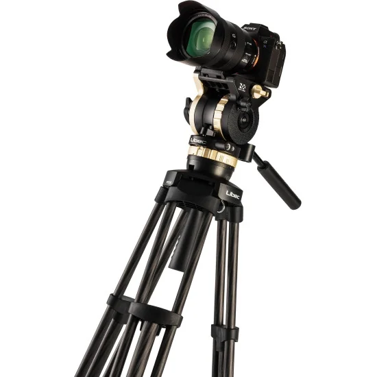 Libec NX-100MC | Carbon Video Tripod with Fluid Head