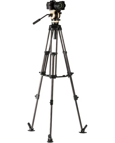 Libec NX-100MC | Carbon Video Tripod with Fluid Head