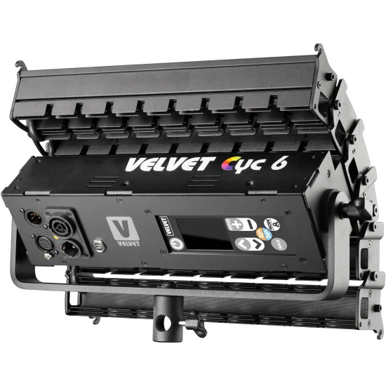 VELVET CYC 6 Color Studio RGBW LED Beam (sans lyre)
