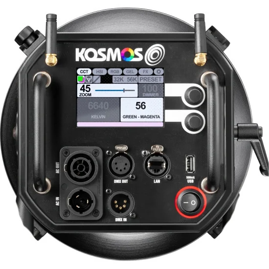 VELVET Kosmos 200 Color RGBWW COB LED Fresnel (sans lyre)