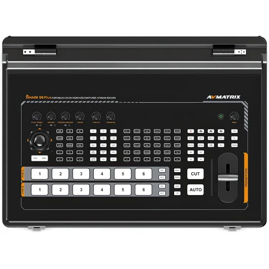 AVMATRIX SHARK S6 PLUS Mélangeur streaming vidéo