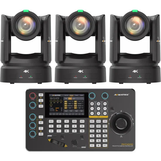 AVMATRIX EAGLE P20-12G-NDI PTZ Bundle