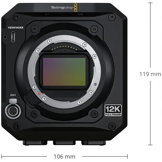 Blackmagic Design PYXIS 12K L-Mount Caméra