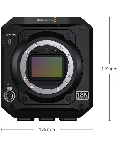 Blackmagic Design PYXIS 12K L-Mount Caméra