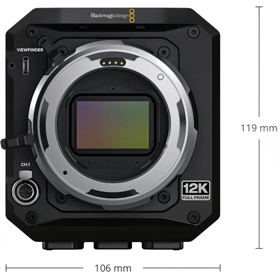 Blackmagic Design PYXIS 12K PL Mount Caméra