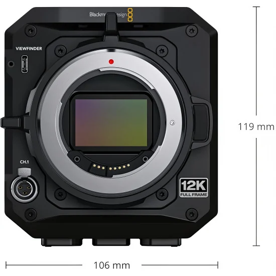 Blackmagic Design PYXIS 12K EF Mount Camera