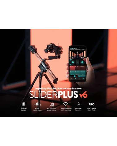 edelkrone SliderPLUS v6 Slider caméra motorisé