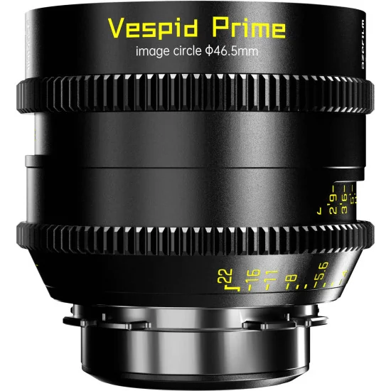 DZOFilm Vespid Prime 5-Lens Kit (12mm/25mm/35mm/50mm/75mm T2.1) PL & EF Mount (VV/FF)