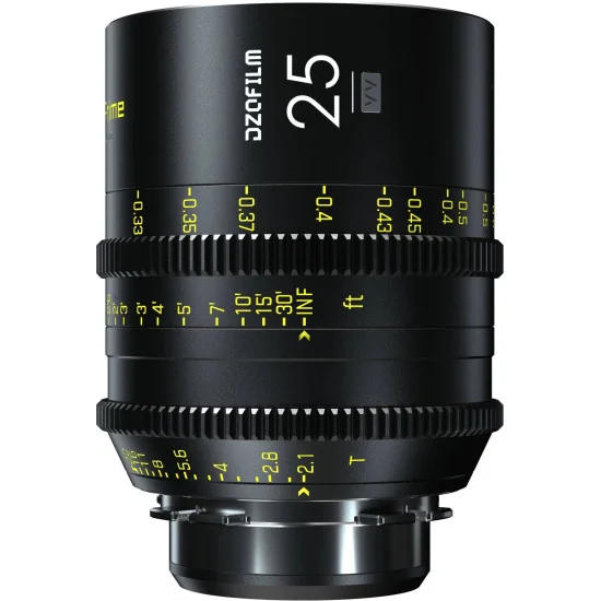 DZOFilm Vespid Prime 5-Lens Kit (12mm/25mm/35mm/50mm/75mm T2.1) PL & EF Mount (VV/FF)