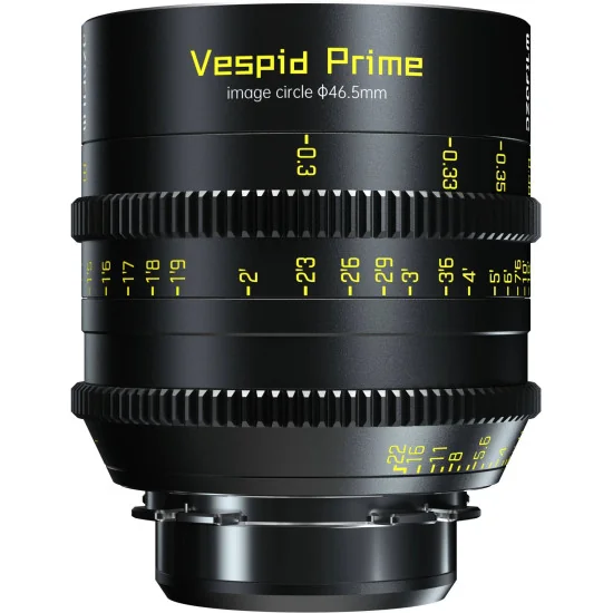 DZOFilm Vespid Prime 5-Lens Kit (12mm/25mm/35mm/50mm/75mm T2.1) PL & EF Mount (VV/FF)