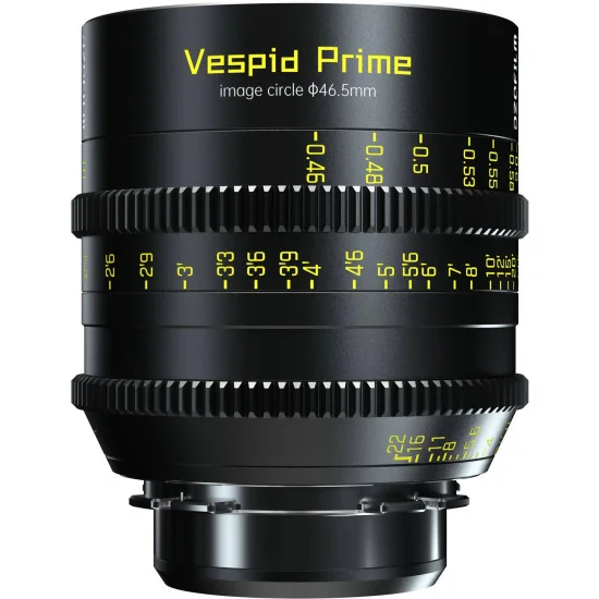 DZOFilm Vespid Prime 5-Lens Kit (12mm/25mm/35mm/50mm/75mm T2.1) PL & EF Mount (VV/FF)