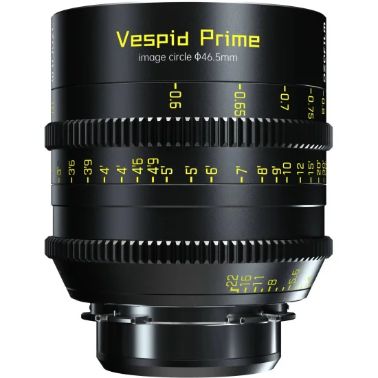 DZOFilm Vespid Prime 5-Lens Kit (12mm/25mm/35mm/50mm/75mm T2.1) PL & EF Mount (VV/FF)