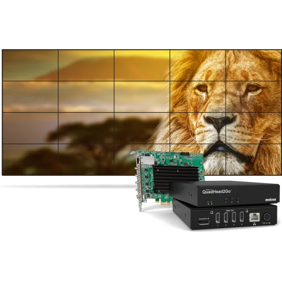 Matrox QuadHead2Go Q155 Contrôleur multi-écrans HDMI 4K