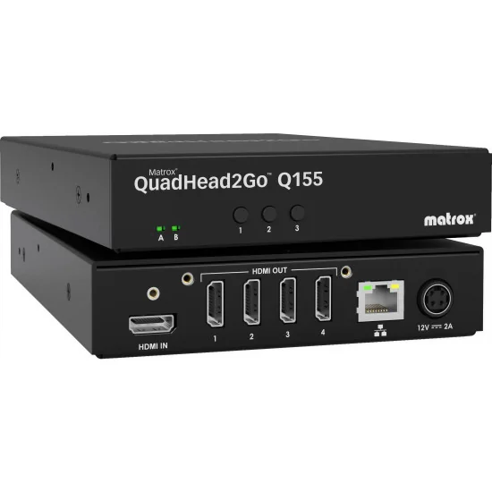Matrox QuadHead2Go Q155 Contrôleur multi-écrans HDMI 4K